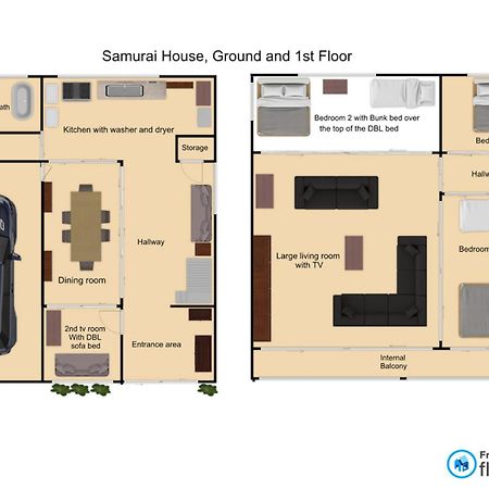 Samurai House - Large Family House, West Shinjuku Tokio Zewnętrze zdjęcie